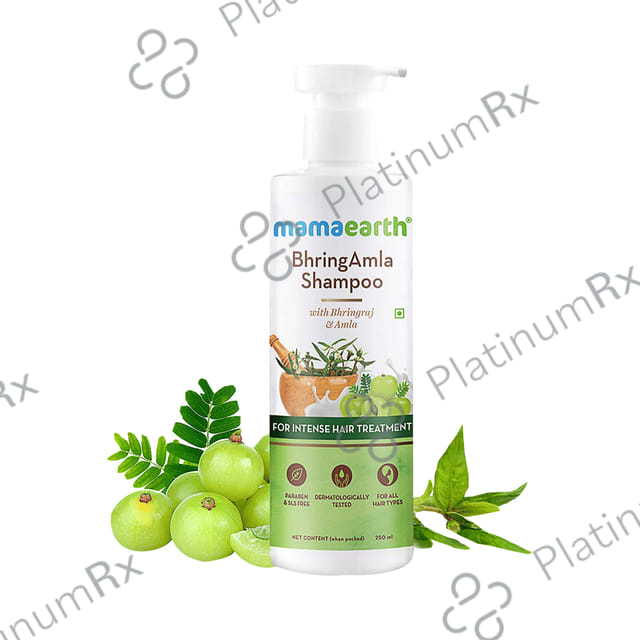 Mamaearth BhringAmla Shampoo for Healthy Hair - SLS & Paraben-Free