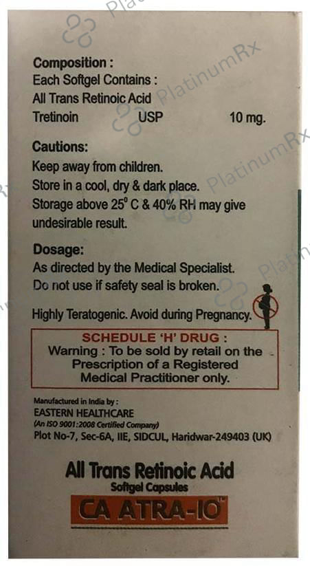 CA Atra 10mg Softgel Capsule 100s