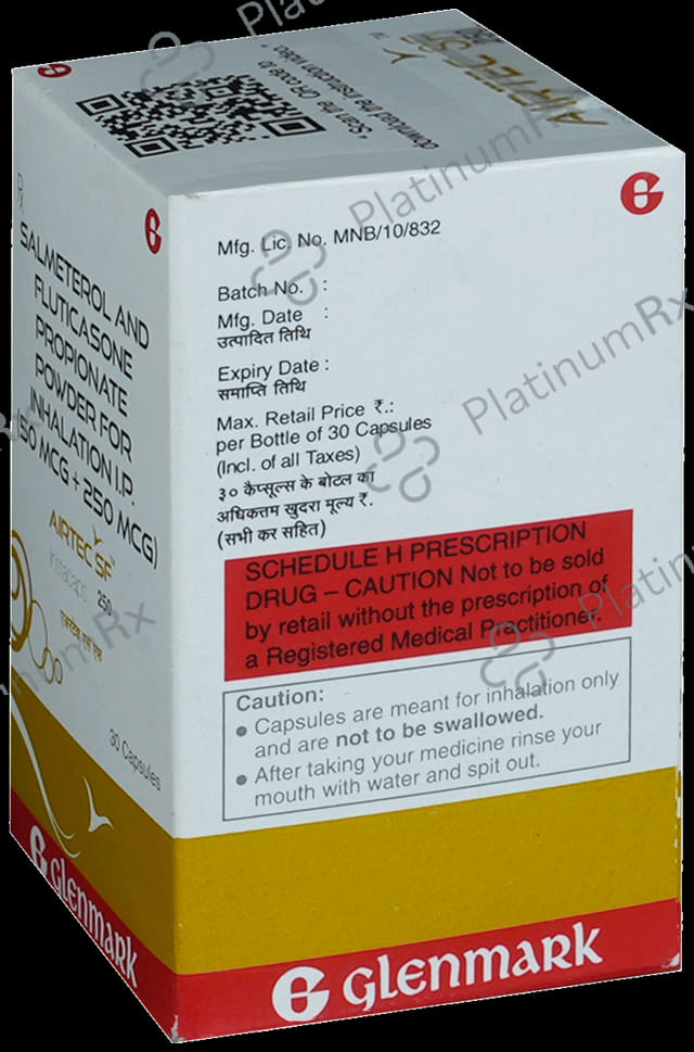 Airtec SF 250/50mcg Instacap 30s