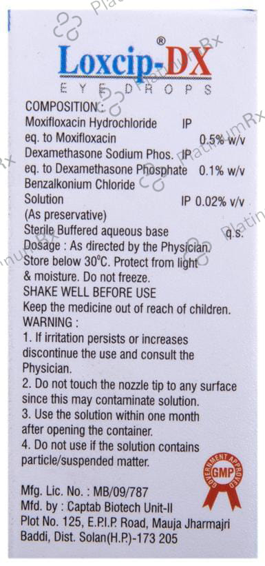Loxcip-DX Eye Drops
