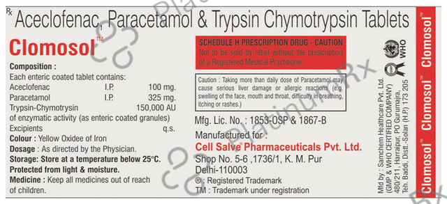 Clomosol Tablet