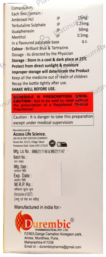 Vilcoril-XP Syrup Mixed Fruit 60 Syrup