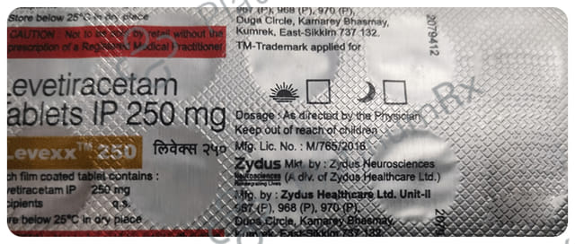 Levexx 250mg Tablet 10s