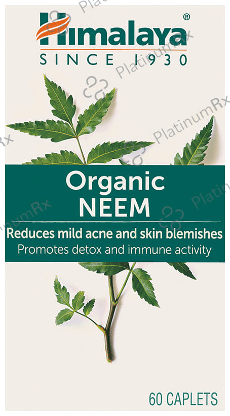Himalaya Organic Neem Caplet 60s