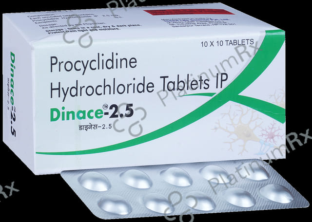 Dinace 2.5mg Tablet 10s
