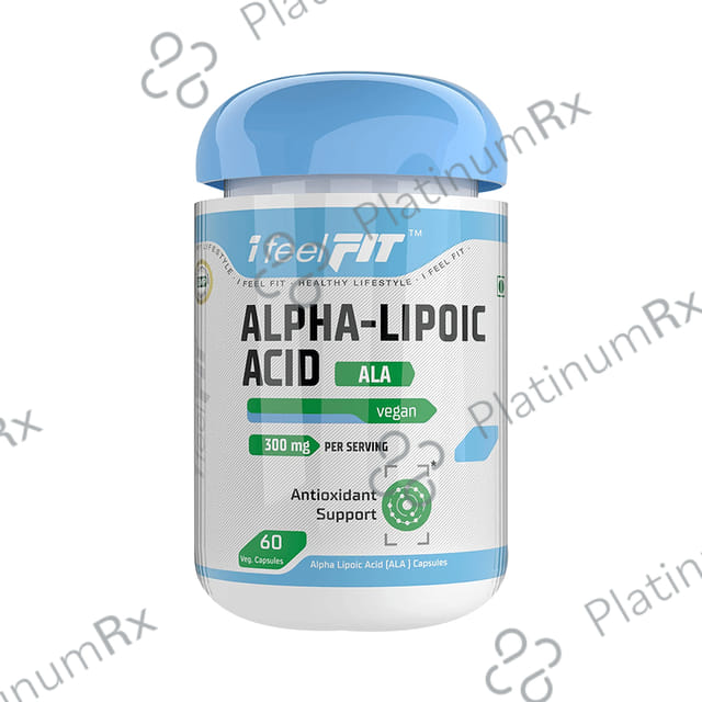 iFeelFIT Alpha Lipoic Acid ALA 300mg Veg Capsule 60s