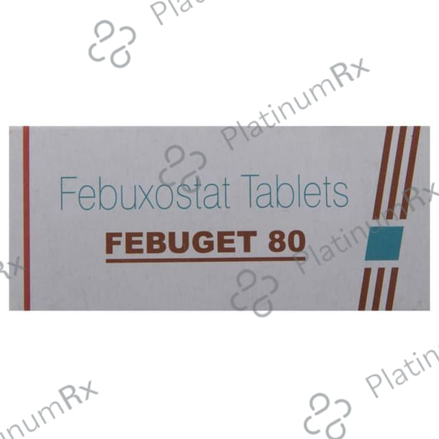 Febuget 80mg Tablet 10s