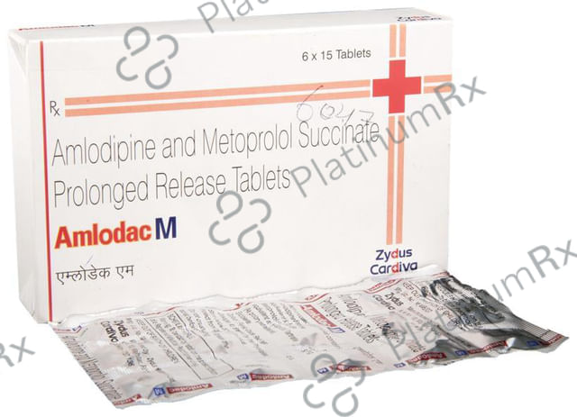 Amlodac M 5/47.5mg Tablet PR 15s