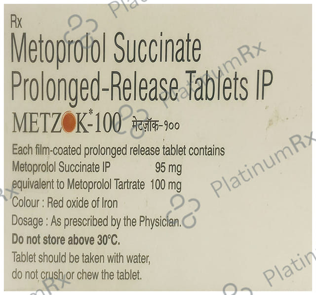 Metzok 100mg Tablet PR 10s