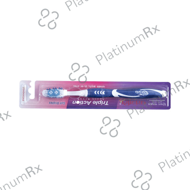 Patanjali Ayurveda Triple Action Toothbrush