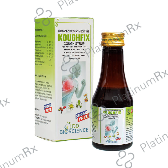 LDD Bioscience Koughfix Cough Syrup 100 ml