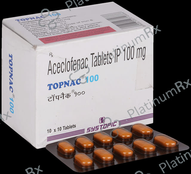 Topnac 100mg Tablet 10s