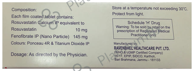 Zyrova F 10 145/10mg Tablet 10s