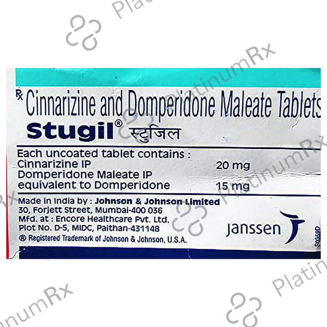 Stugil 20/15mg Tablet 10s
