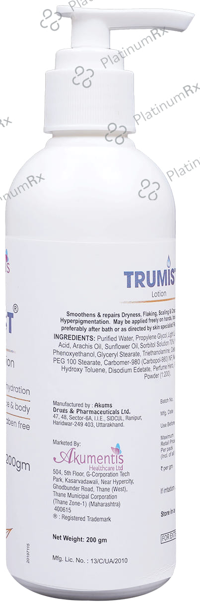 Trumist Moisturising Lotion 200gm