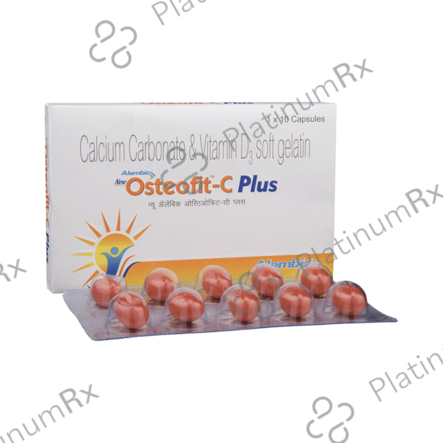 Osteofit C Plus 500mg/1000IU Capsule 10s