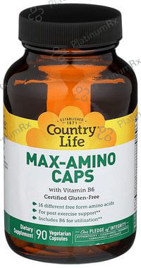 Country Life Max-Amino Caps Vegetarian Capsule