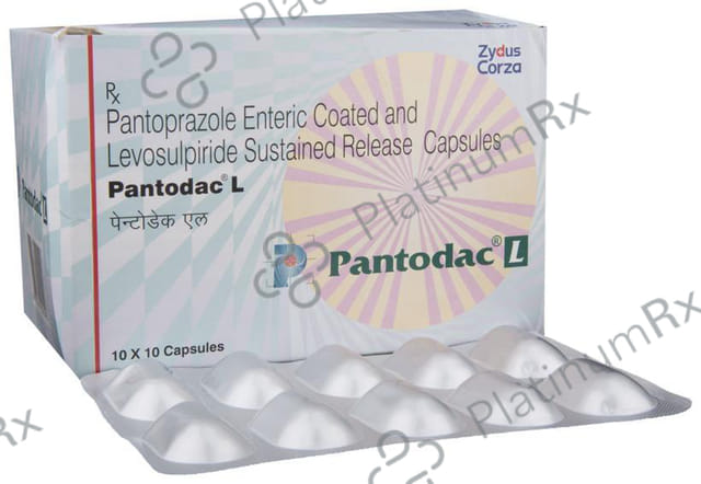 Pantodac L 75/40mg SR Capsule 10s