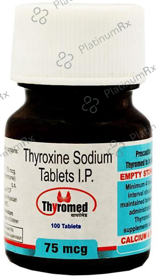 Thyromed 75mcg Tablet