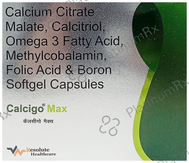 Calcigo Max Softgel Capsule 15s