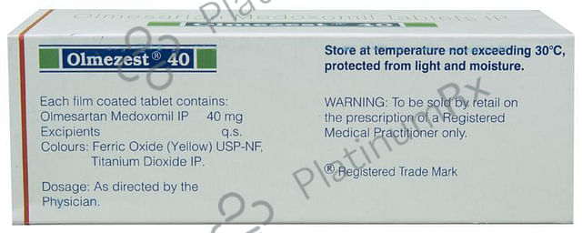 Olmezest 40mg Tablet 10s