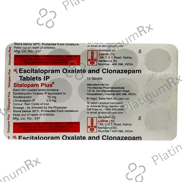 Stalopam Plus Tablet 10 Tablet