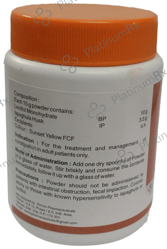 Laxcard Husk Orange Flavour Powder 90gm
