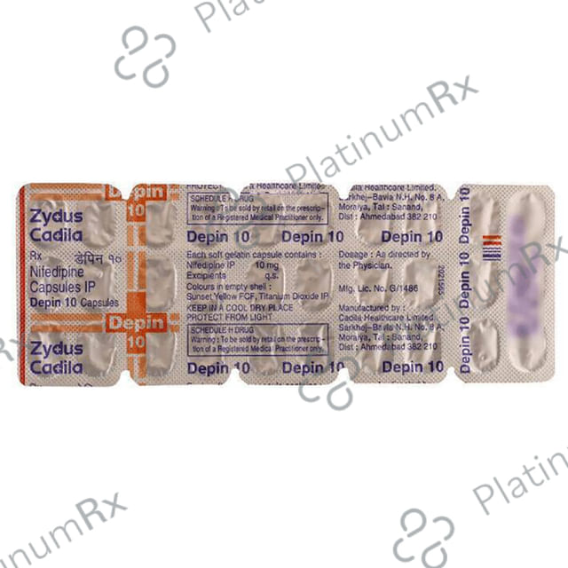 Depin 10mg Capsule 30s