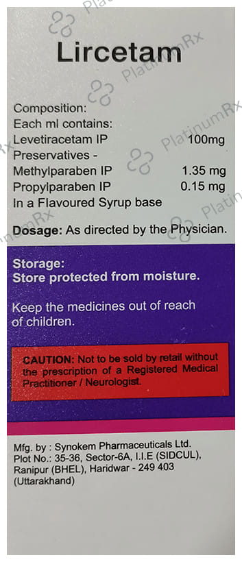 Lircetam Oral Solution 100ml