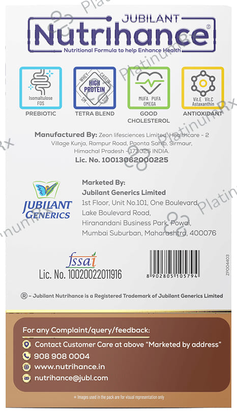 Jubilant Nutrihance Drink Powder Chocolate