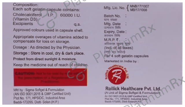 Rocifero-D3 Softgel Capsule