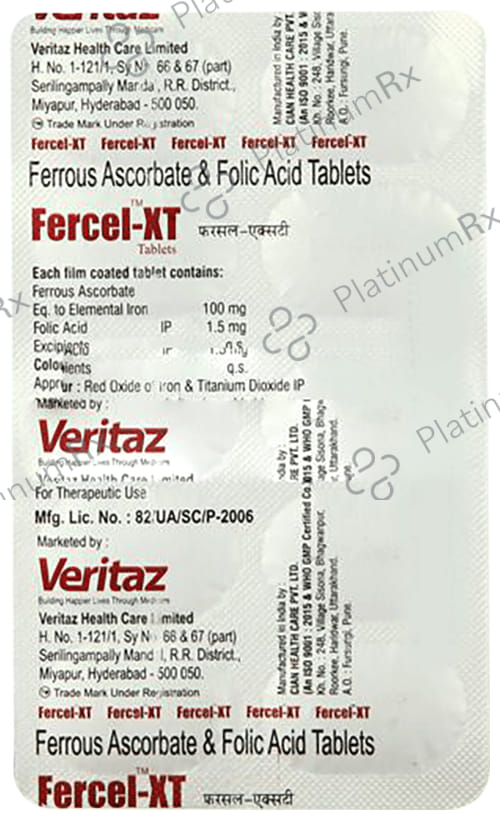 Fercel XT Tablet 10s