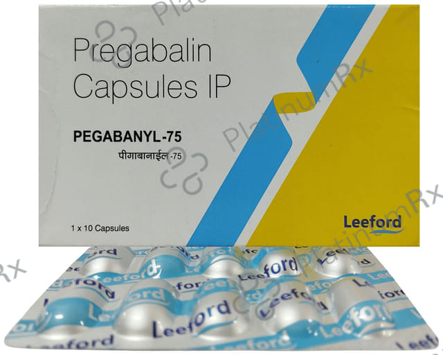 Pegabanyl 75mg Capsule 10s