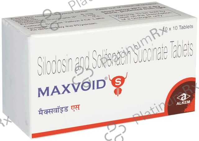 Maxvoid S 8/5mg Tablet 10s
