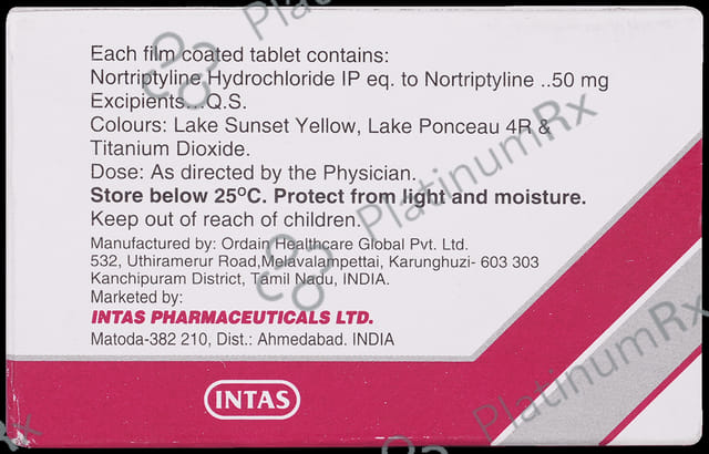 Nortimer 50mg Tablet 10s