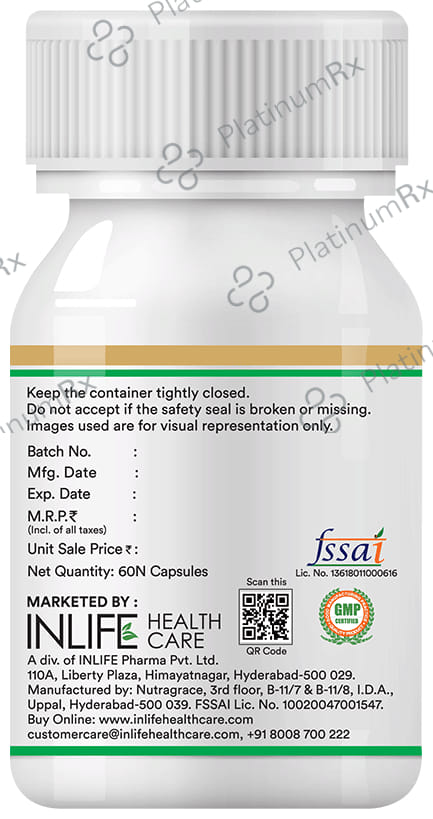 Inlife Wheat Germ Oil 500mg Capsule