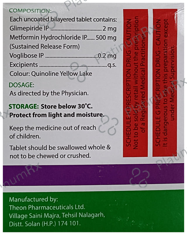 Ziglim MV 2mg Tablet SR 15s