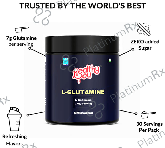 Healthy You L-Glutamime 5gm Powder Unflavored