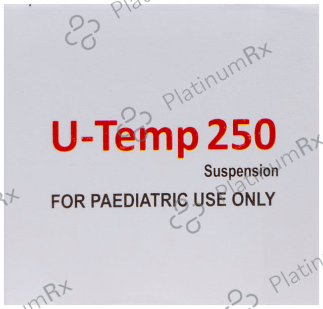 U Temp 250mg Oral Suspension 60ml