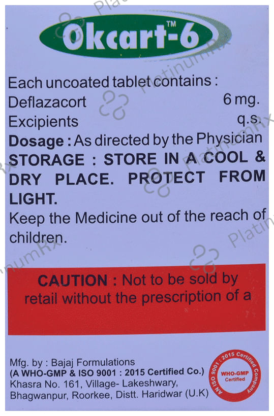Okcart 6 Tablet