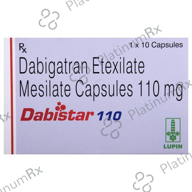 Dabistar 110mg Capsule 10s