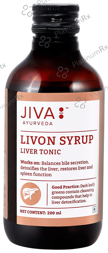 Jiva Livon Syrup - Acts as Liver Tonic