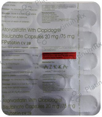 Fpstatin CV 20 Capsule 15 Capsule