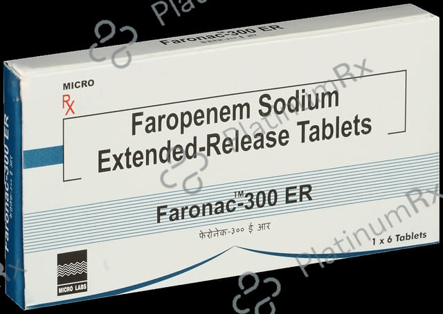 Faronac 300mg Tablet ER