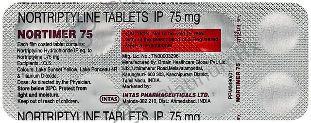Nortimer 75mg Tablet