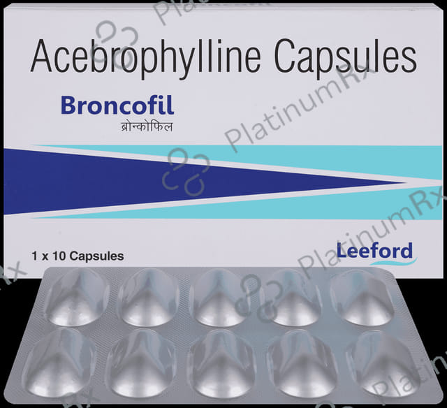 Broncofil 100mg Capsule 10s