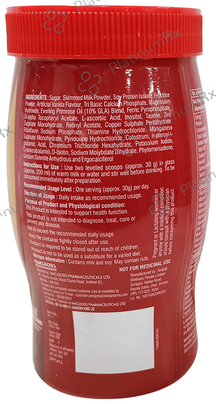 Macprot Protein Flavour Vanilla Powder 200gm