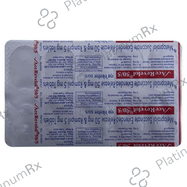 Ace Revelol 50/5mg Tablet ER 10s