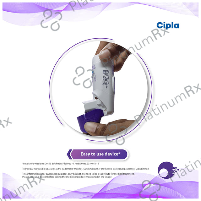 Maxiflo Synchrobreathe 6/250mcg Inhaler 120MDI