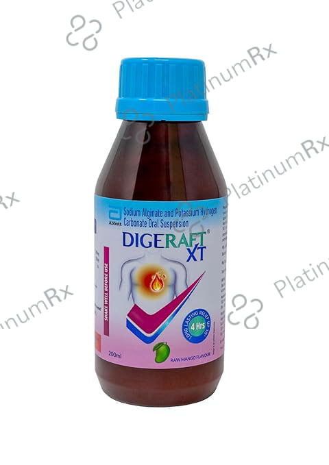 Digeraft XT 1000/200mg Oral Suspension Raw Mango Flavour 200ml
